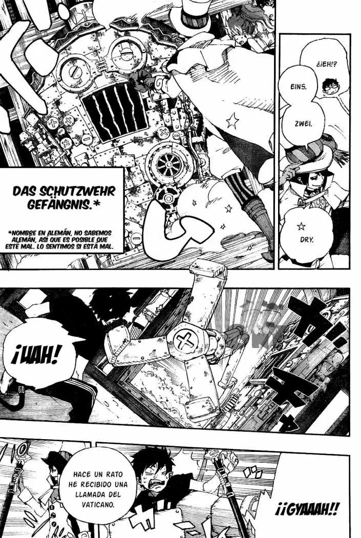 Ao no Exorcist capítulo 26, página 4