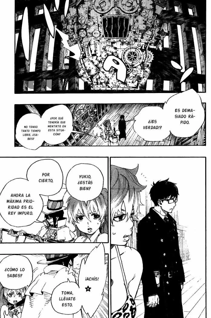Ao no Exorcist capítulo 26, página 6