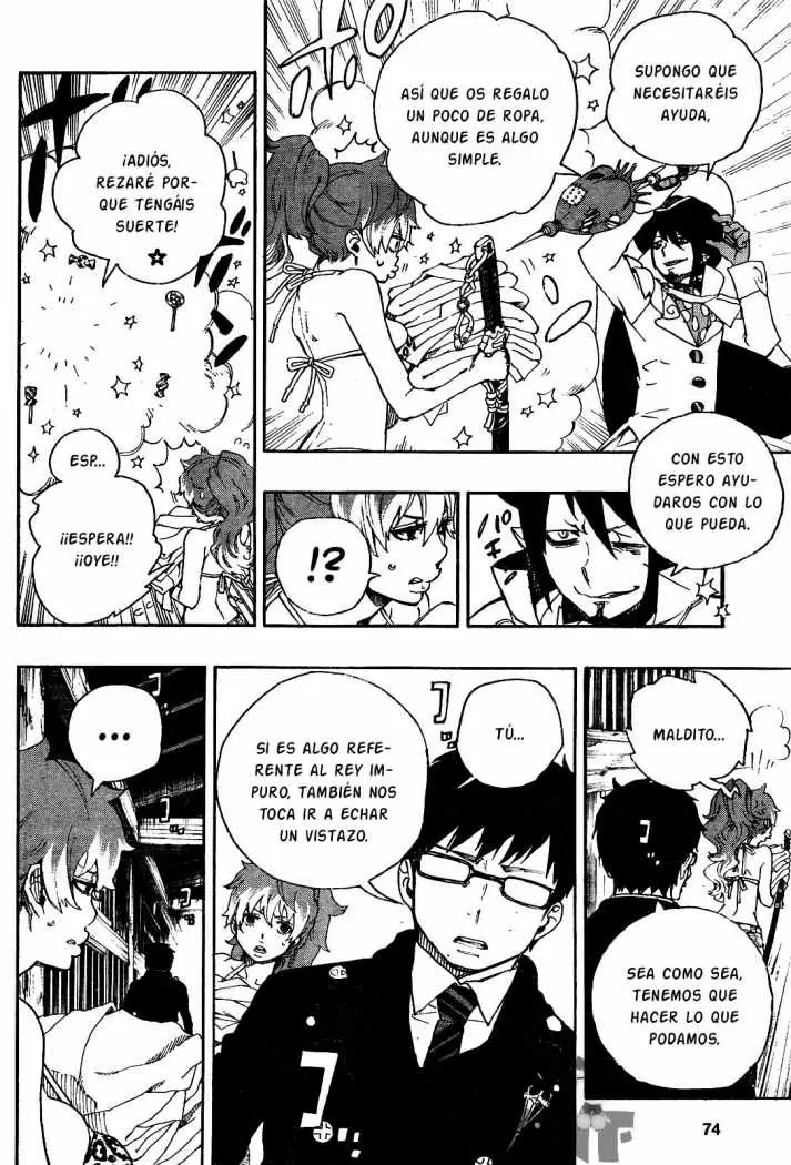 Ao no Exorcist capítulo 26, página 9
