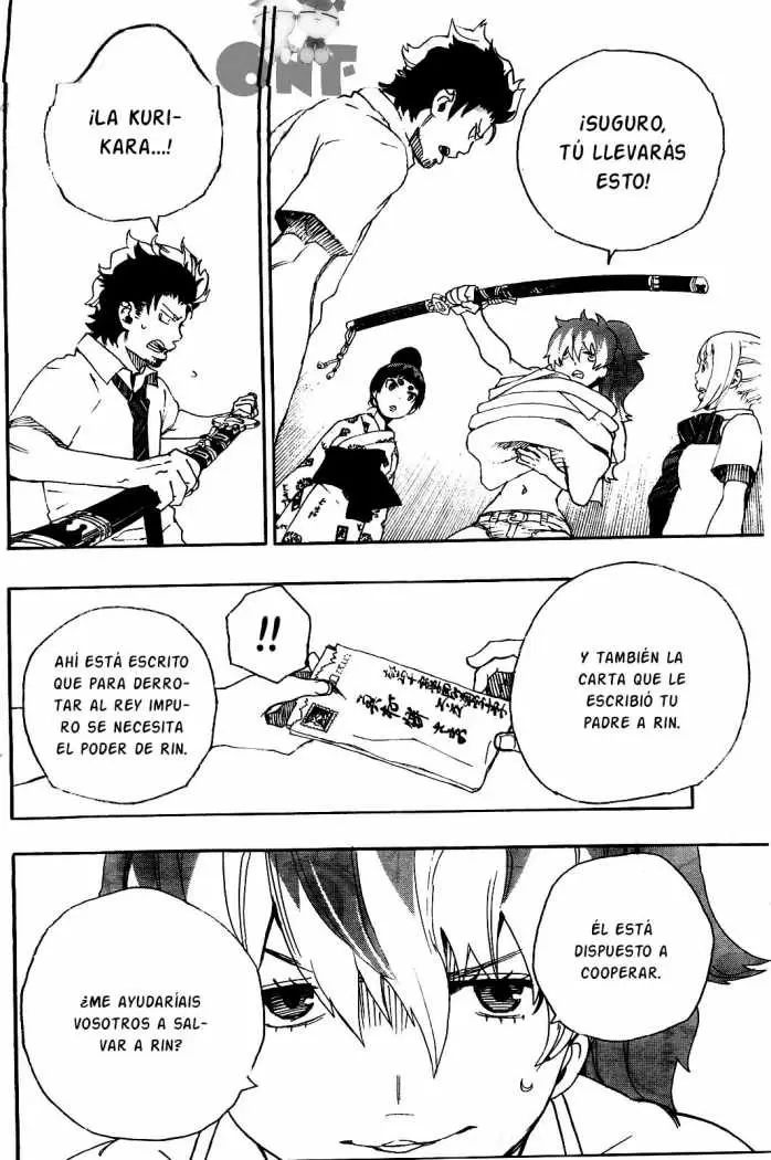 Ao no Exorcist capítulo 26, página 17