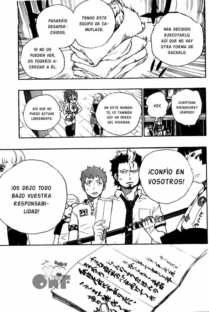 Ao no Exorcist capítulo 26, página 18