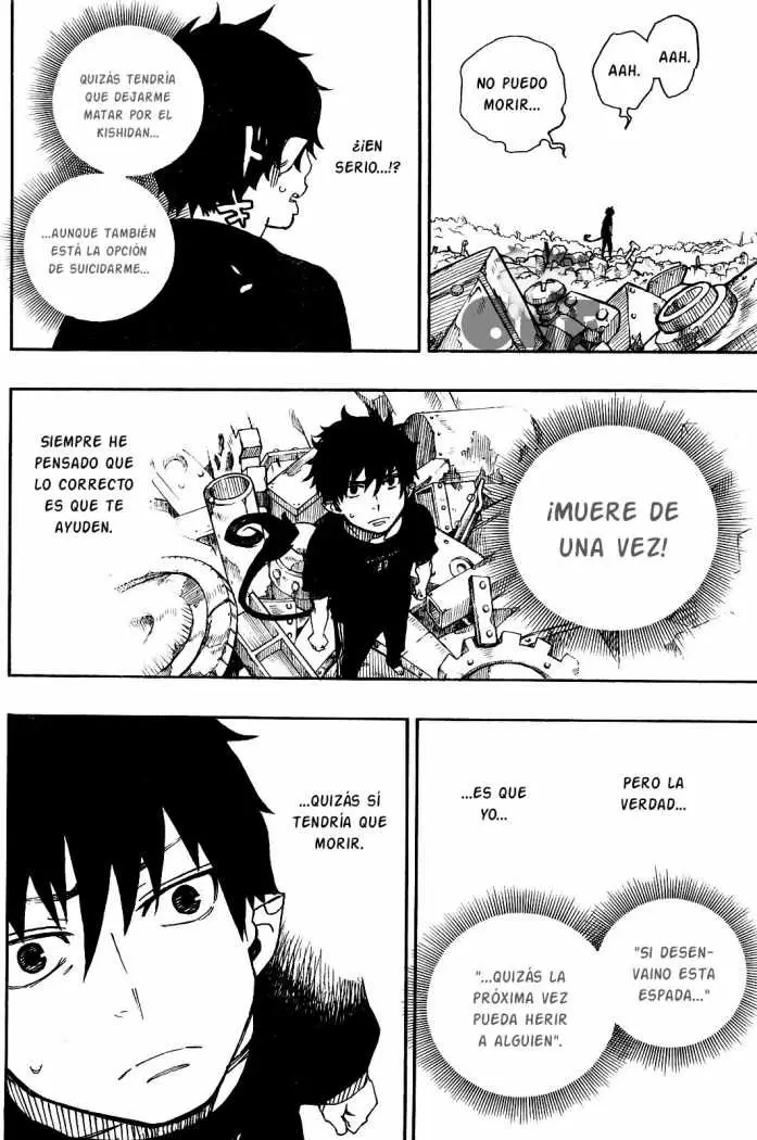 Ao no Exorcist capítulo 26, página 27