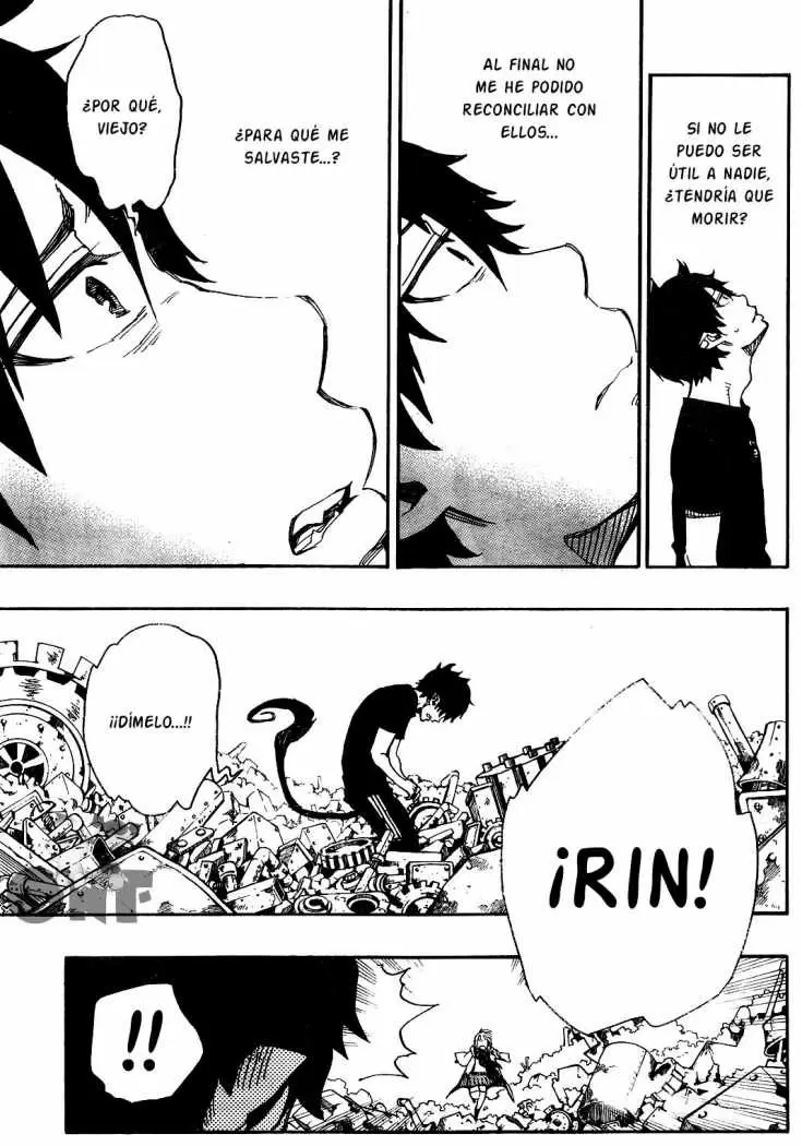 Ao no Exorcist capítulo 26, página 28