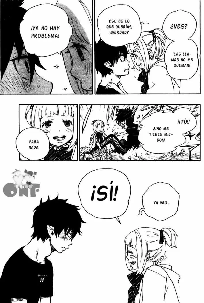 Ao no Exorcist capítulo 26, página 34