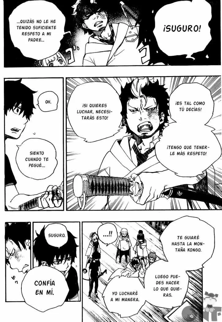 Ao no Exorcist capítulo 26, página 37