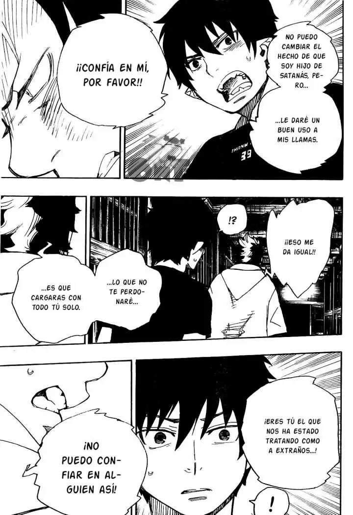 Ao no Exorcist capítulo 26, página 38