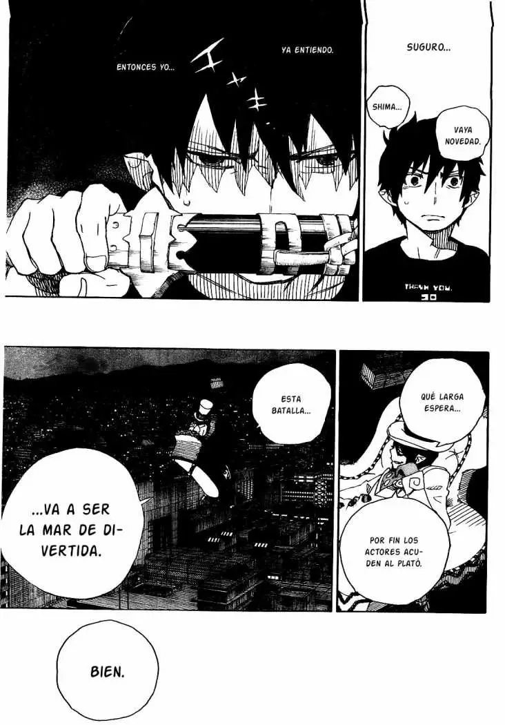 Ao no Exorcist capítulo 26, página 40