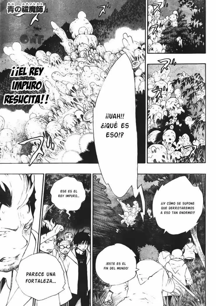 Ao no Exorcist capítulo 27, página 1