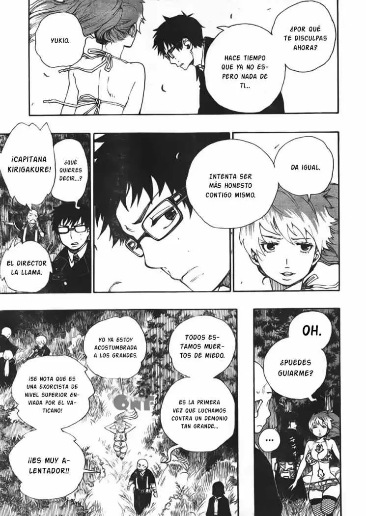 Ao no Exorcist capítulo 27, página 6