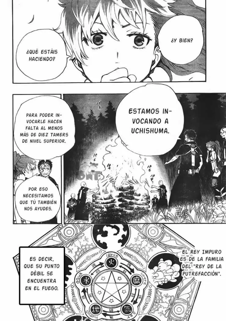 Ao no Exorcist capítulo 27, página 8