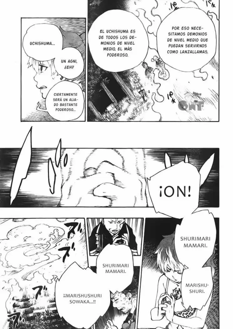 Ao no Exorcist capítulo 27, página 9