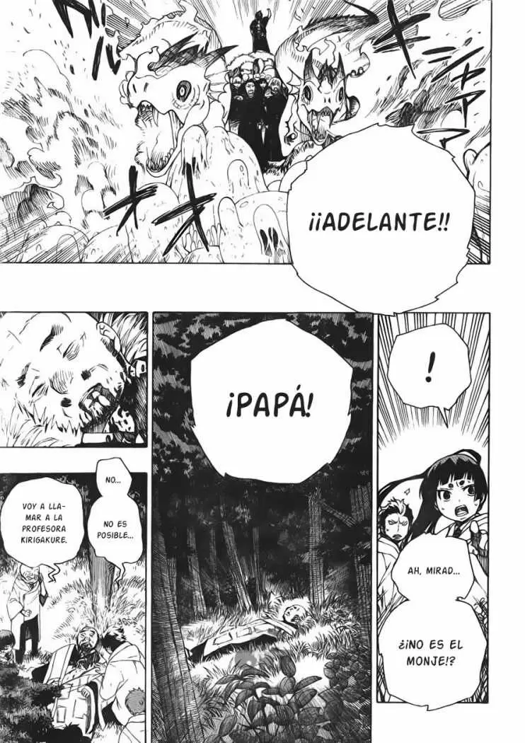 Ao no Exorcist capítulo 27, página 13