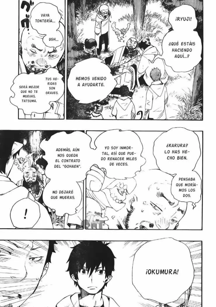 Ao no Exorcist capítulo 27, página 15