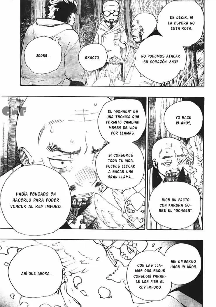 Ao no Exorcist capítulo 27, página 19