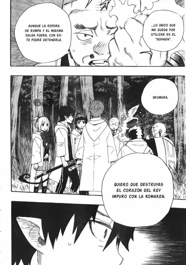 Ao no Exorcist capítulo 27, página 20