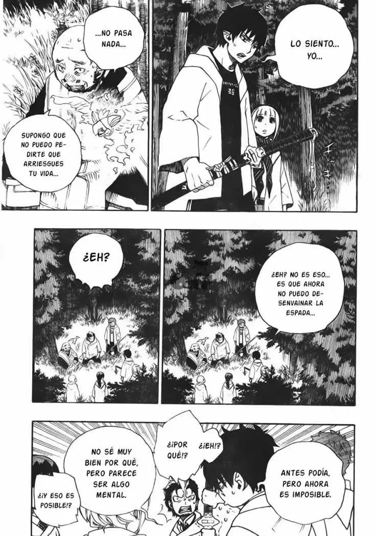 Ao no Exorcist capítulo 27, página 21