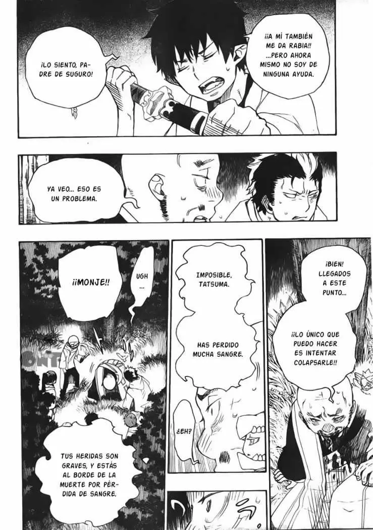 Ao no Exorcist capítulo 27, página 22