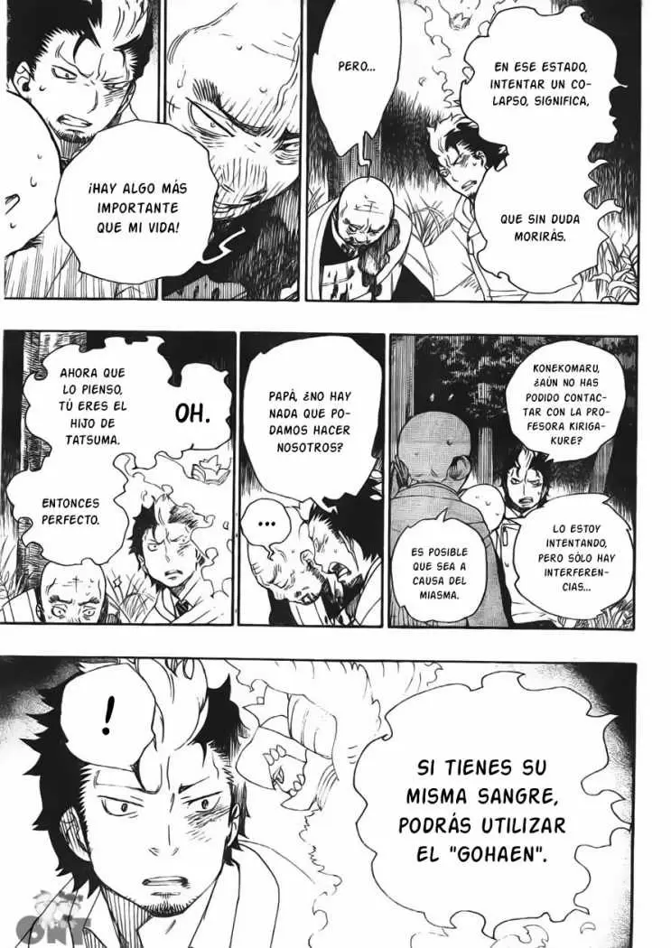 Ao no Exorcist capítulo 27, página 23