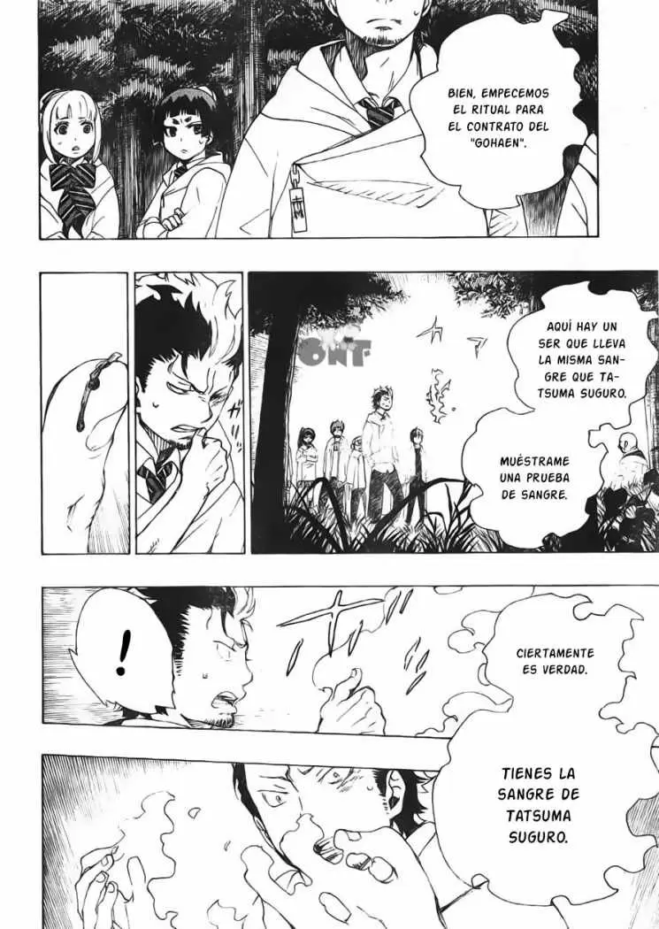 Ao no Exorcist capítulo 27, página 28