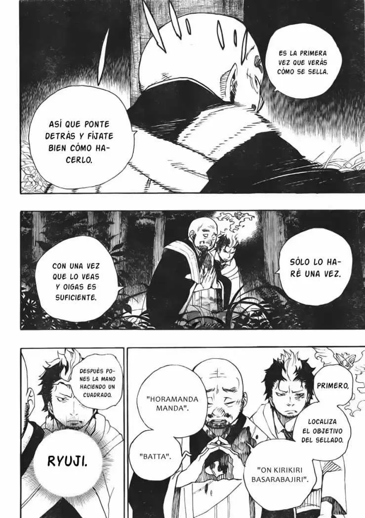 Ao no Exorcist capítulo 27, página 30