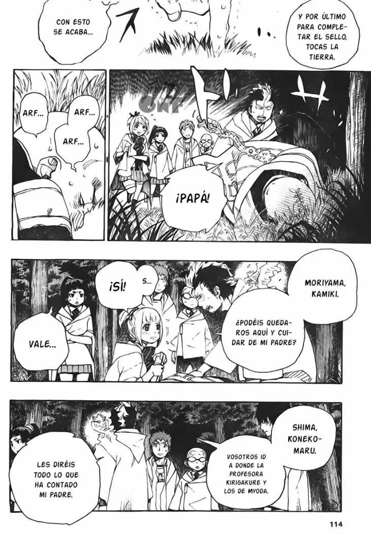 Ao no Exorcist capítulo 27, página 32