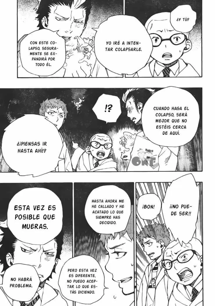 Ao no Exorcist capítulo 27, página 33