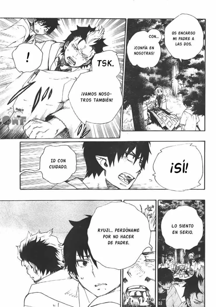 Ao no Exorcist capítulo 27, página 35