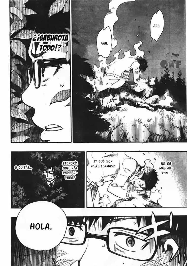 Ao no Exorcist capítulo 27, página 40