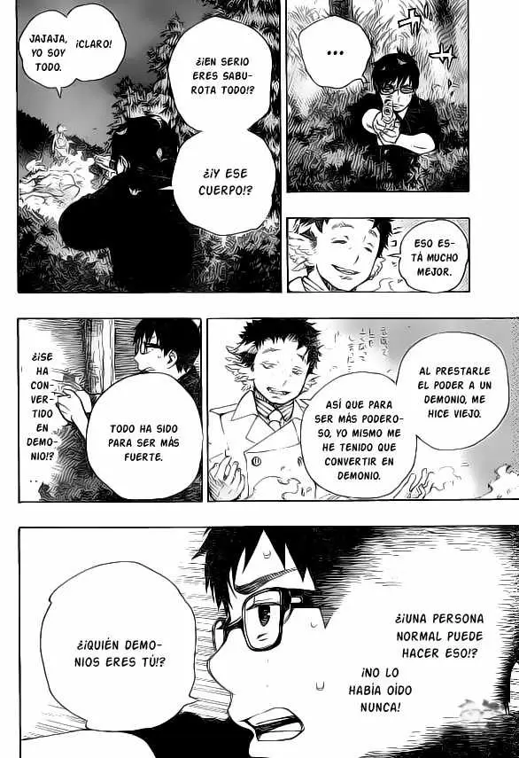 Ao no Exorcist capítulo 28, página 5