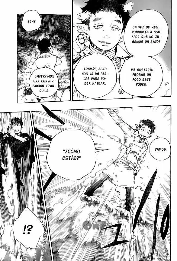 Ao no Exorcist capítulo 28, página 6