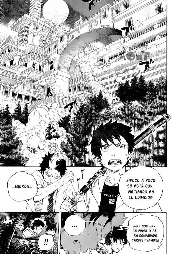 Ao no Exorcist capítulo 28, página 8