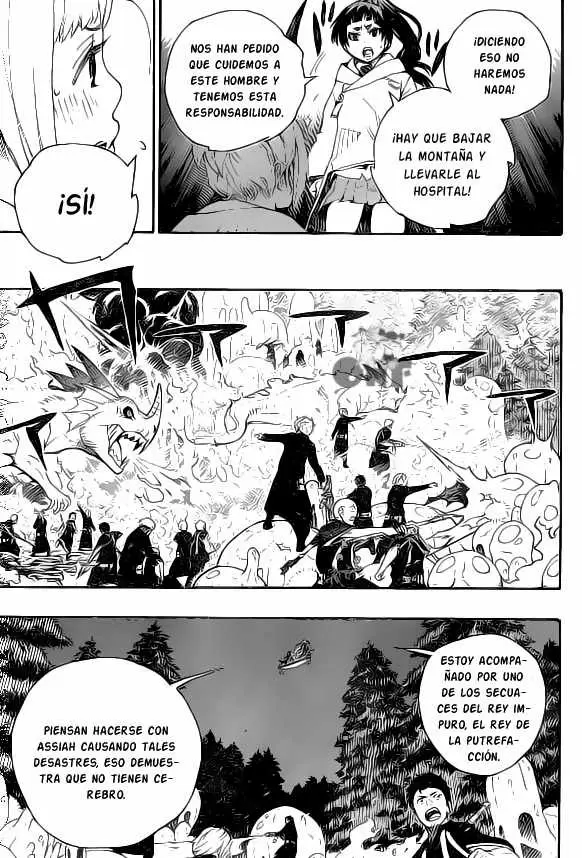 Ao no Exorcist capítulo 28, página 12