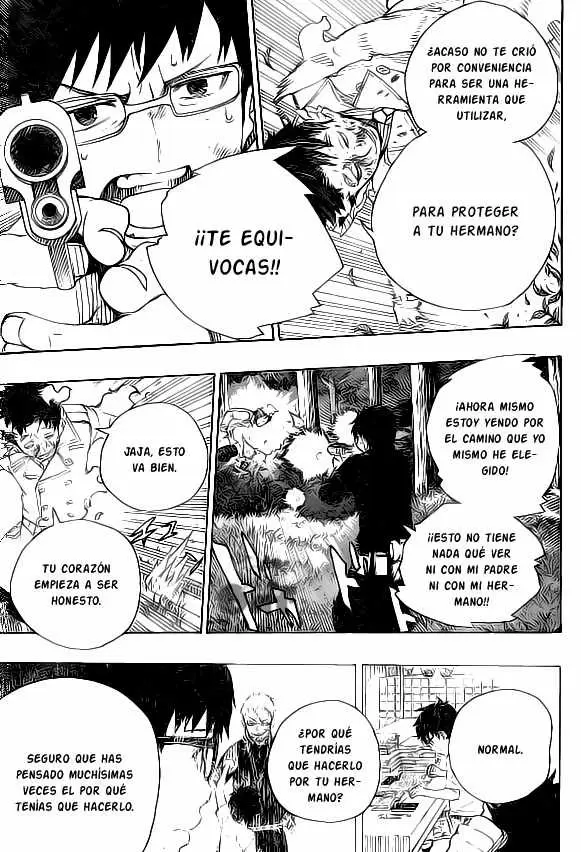 Ao no Exorcist capítulo 28, página 22