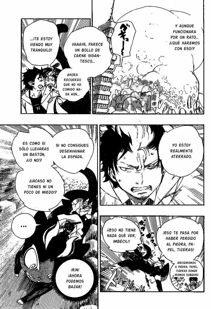 Ao no Exorcist capítulo 29, página 6