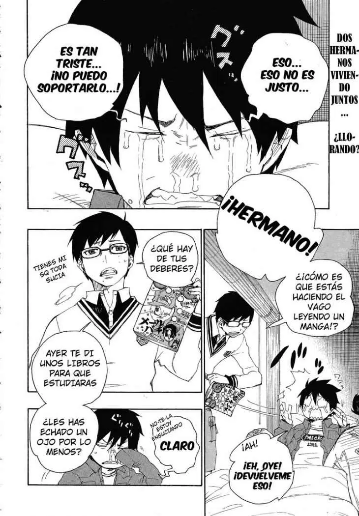 Ao no Exorcist capítulo 3, página 3