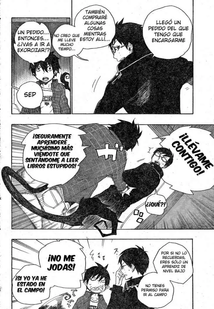 Ao no Exorcist capítulo 3, página 5