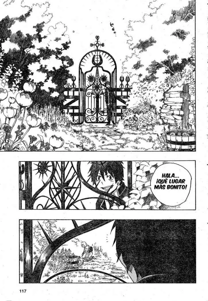 Ao no Exorcist capítulo 3, página 10