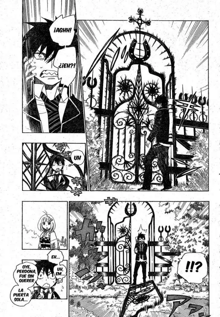Ao no Exorcist capítulo 3, página 12