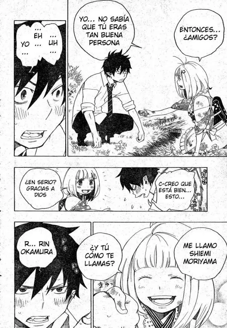 Ao no Exorcist capítulo 3, página 19