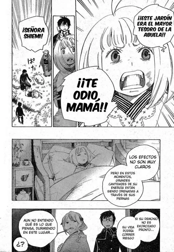 Ao no Exorcist capítulo 3, página 27