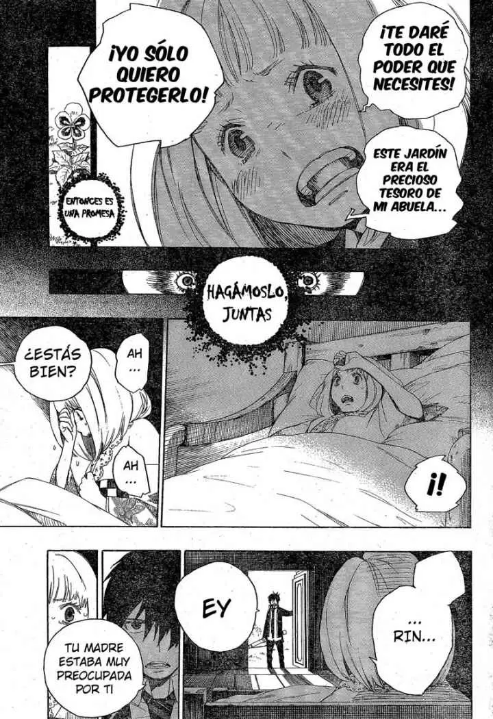 Ao no Exorcist capítulo 3, página 34