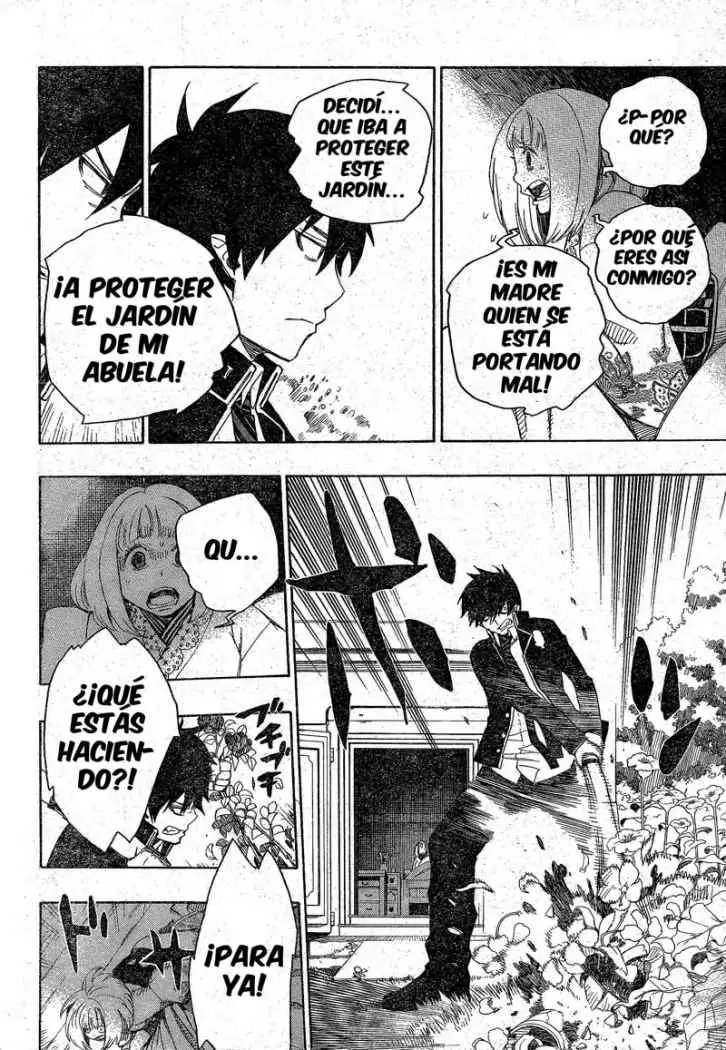 Ao no Exorcist capítulo 3, página 35