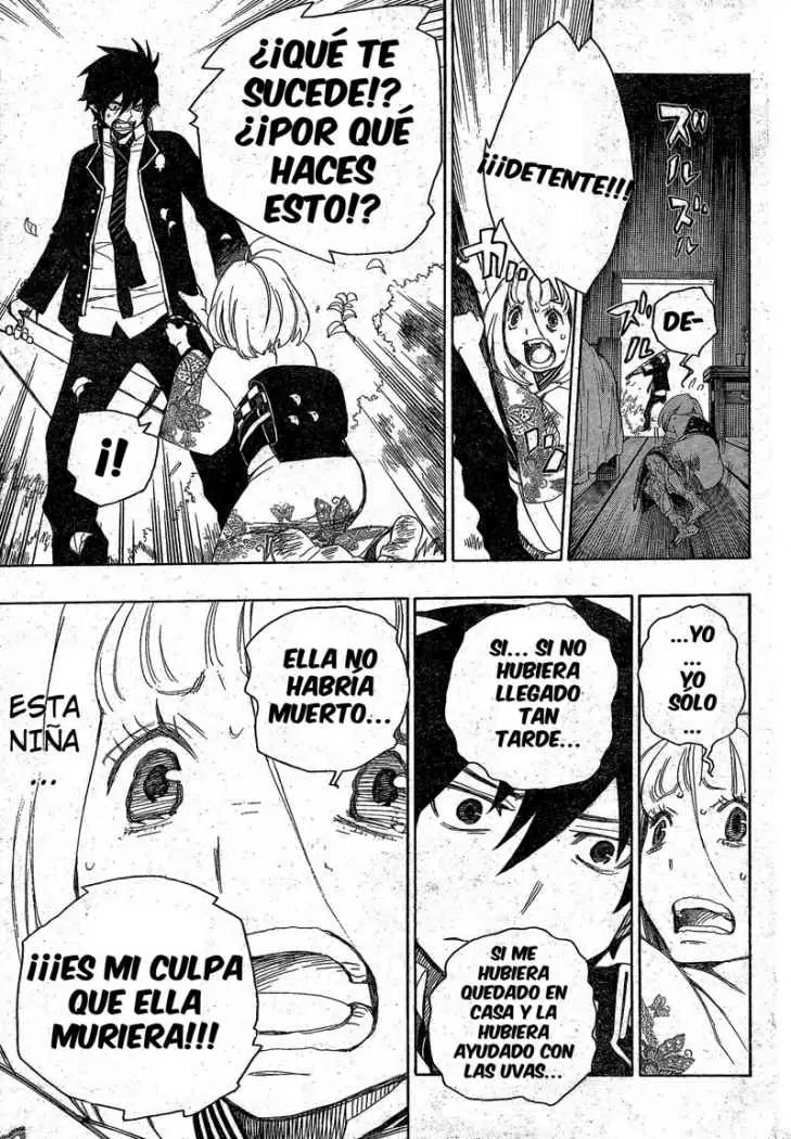 Ao no Exorcist capítulo 3, página 36