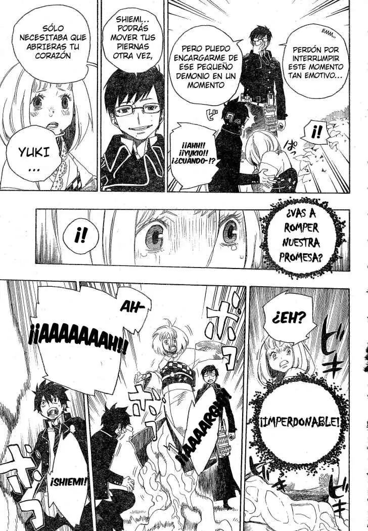 Ao no Exorcist capítulo 3, página 40