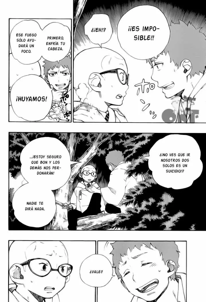 Ao no Exorcist capítulo 30, página 9