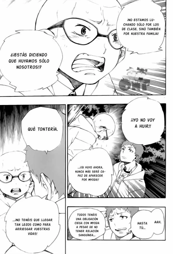 Ao no Exorcist capítulo 30, página 10
