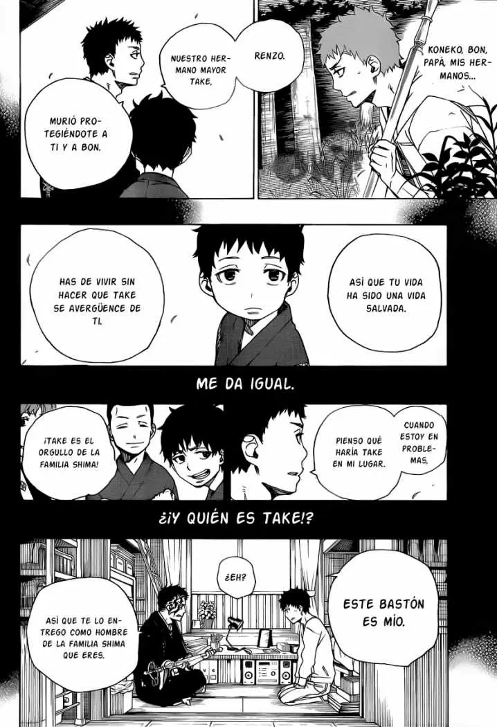 Ao no Exorcist capítulo 30, página 13