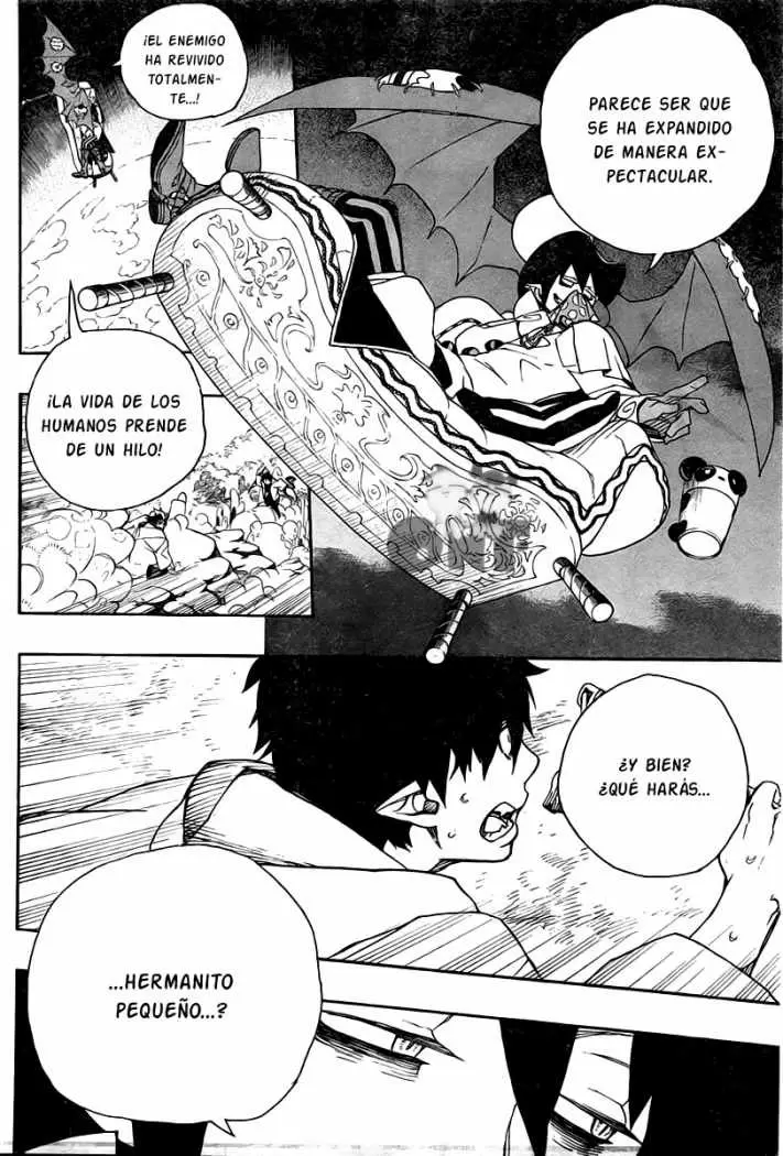 Ao no Exorcist capítulo 31, página 9