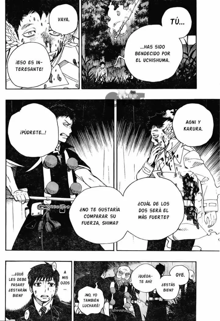 Ao no Exorcist capítulo 31, página 11