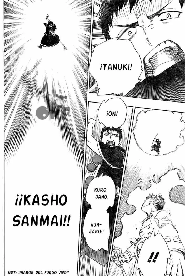 Ao no Exorcist capítulo 31, página 19